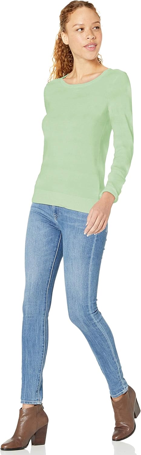 Thumbnail 1 de Amazon Essentials Damen Leichter Langärmeliger Pullover mit Rundhalsausschnitt (auch in Übergröße)