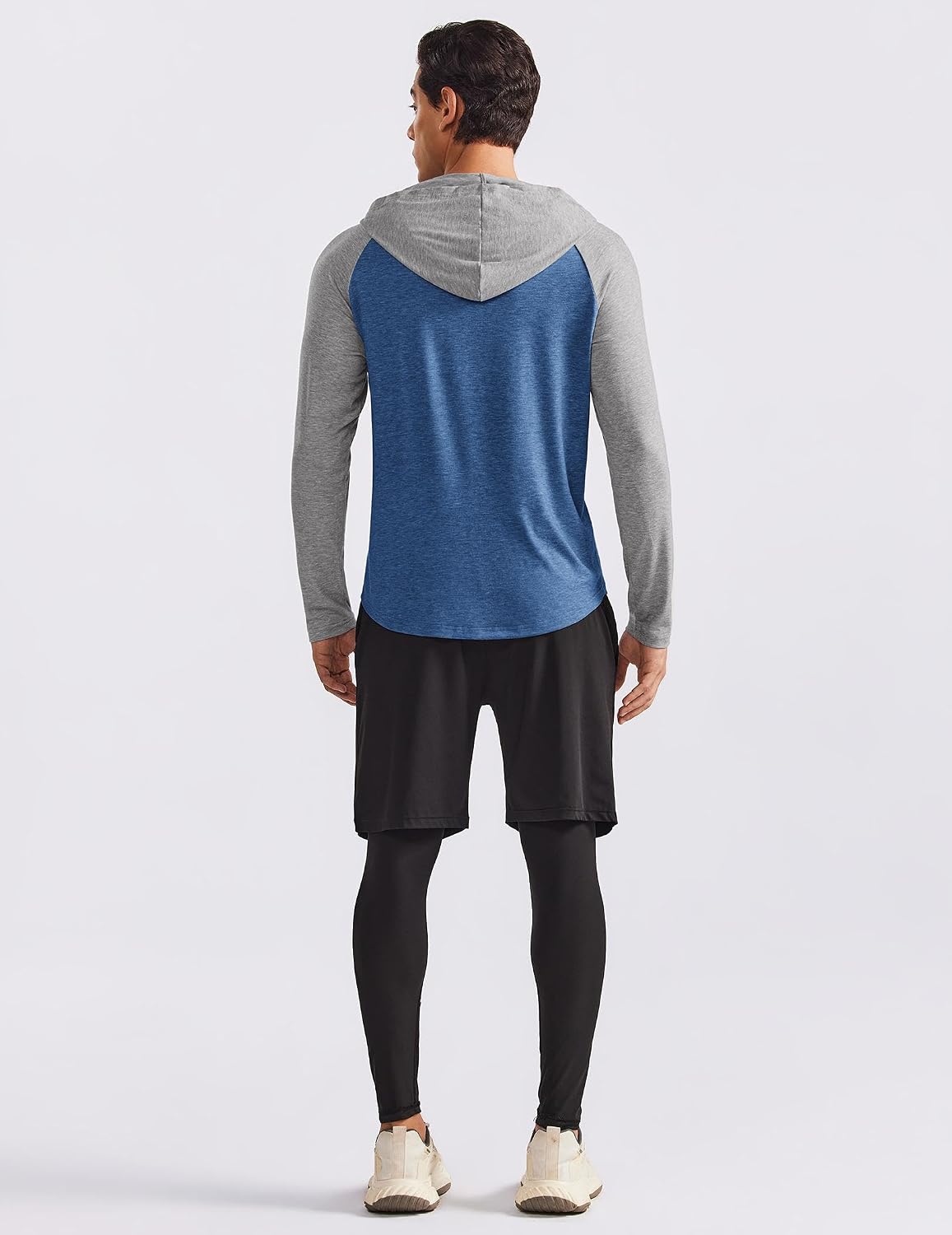 Detalle de PINSPARK Men's Workout Hoodie Polyester Blend