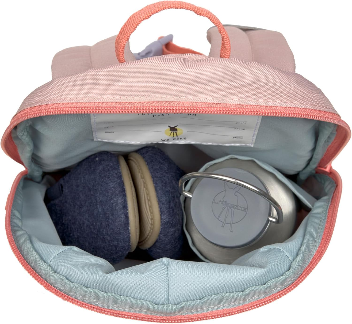 Thumbnail 3 de LÄSSIG Kleiner Kinderrucksack für Kita – 3,5 l, Brustgurt, wasserabweisend