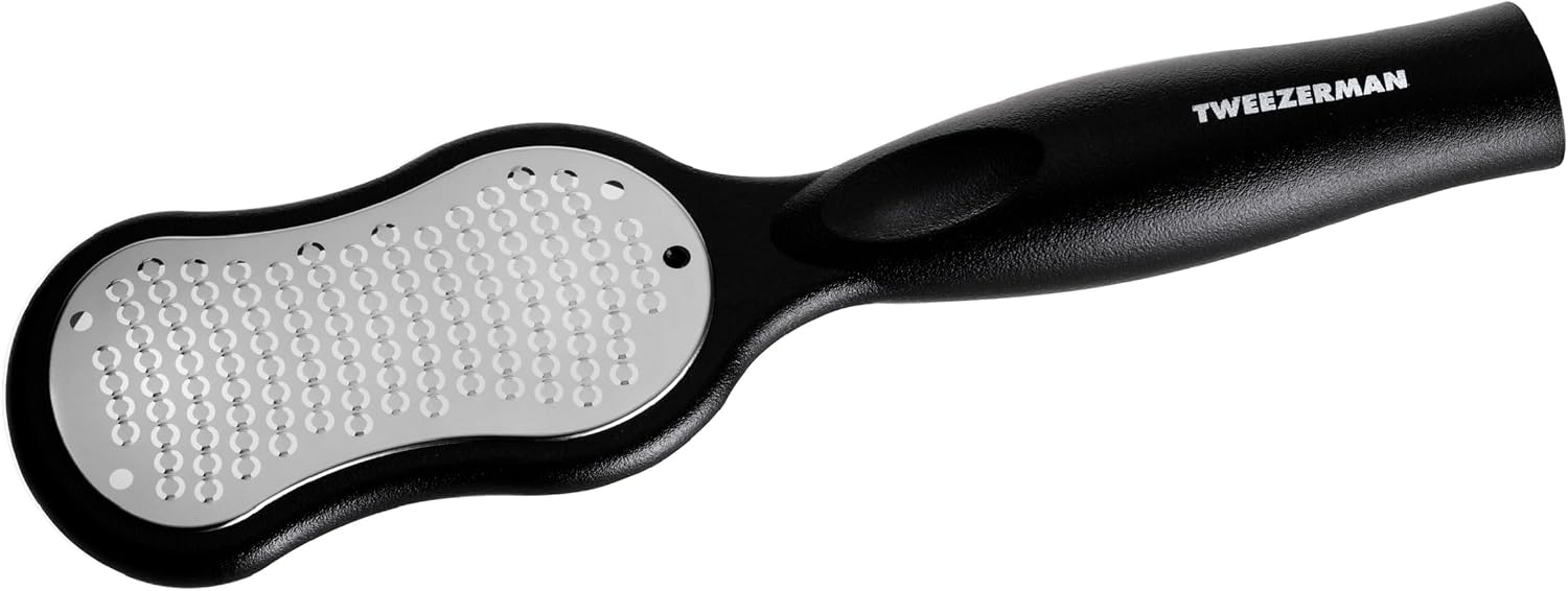 Detalle 2 de Tweezerman Pedicure Foot File Callus Remover (Stainless Steel) with Storage Cap