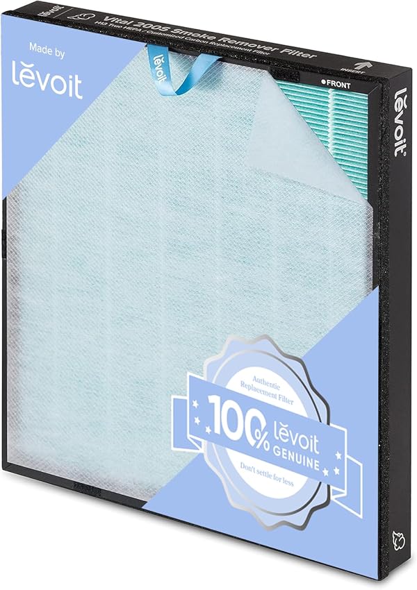 Detalle de LEVOIT Vital 200S-P replacement HEPA filter, 1 pack 🌫