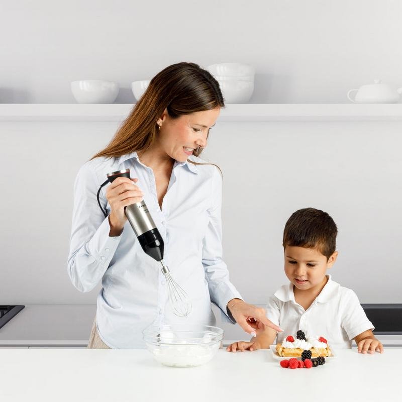 Detalle 2 de Licuadora Taurus Bapi 1500 Luxe Set: potencia profesional en tu cocina