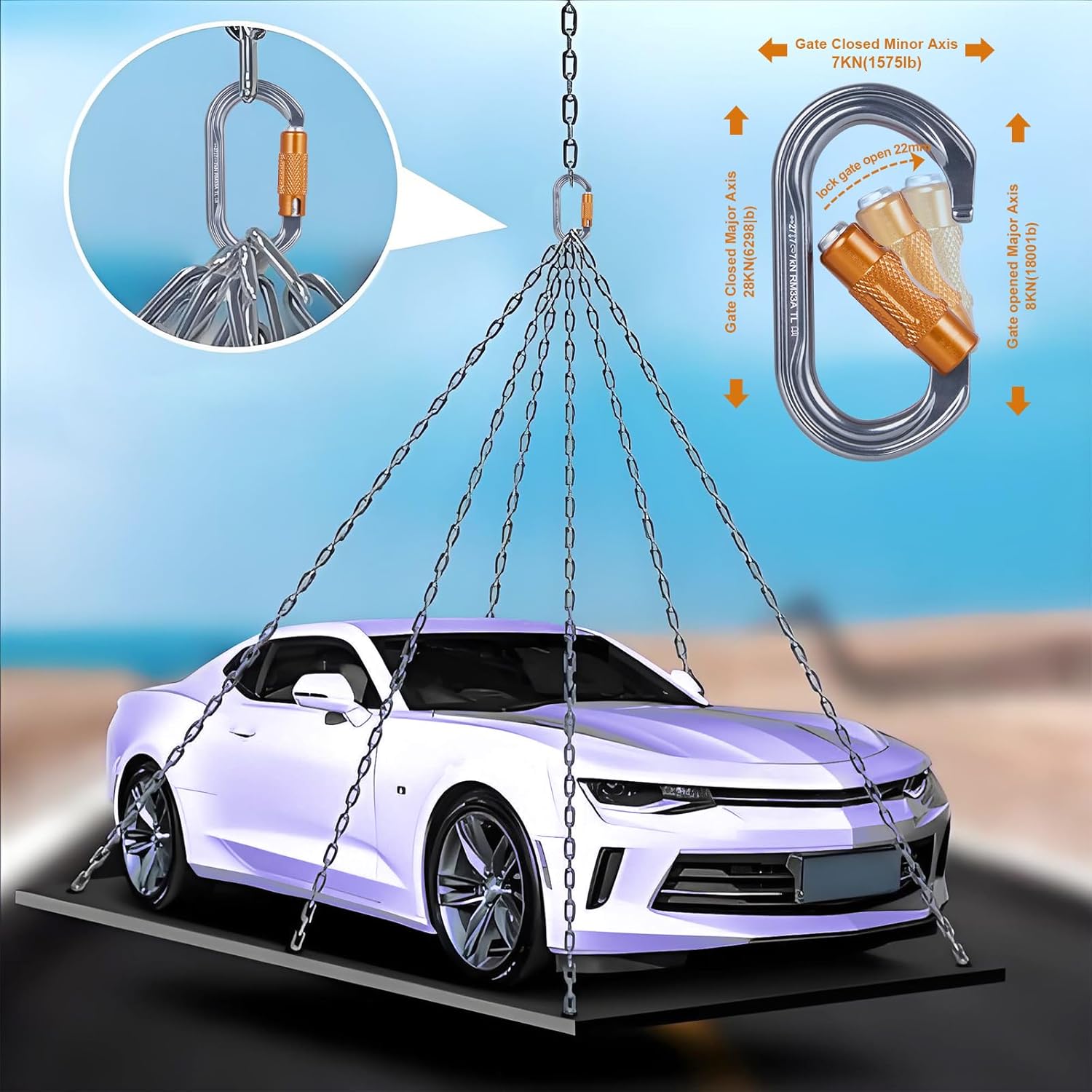 Thumbnail 5 de Mosquetón de Bloqueo para Escalada