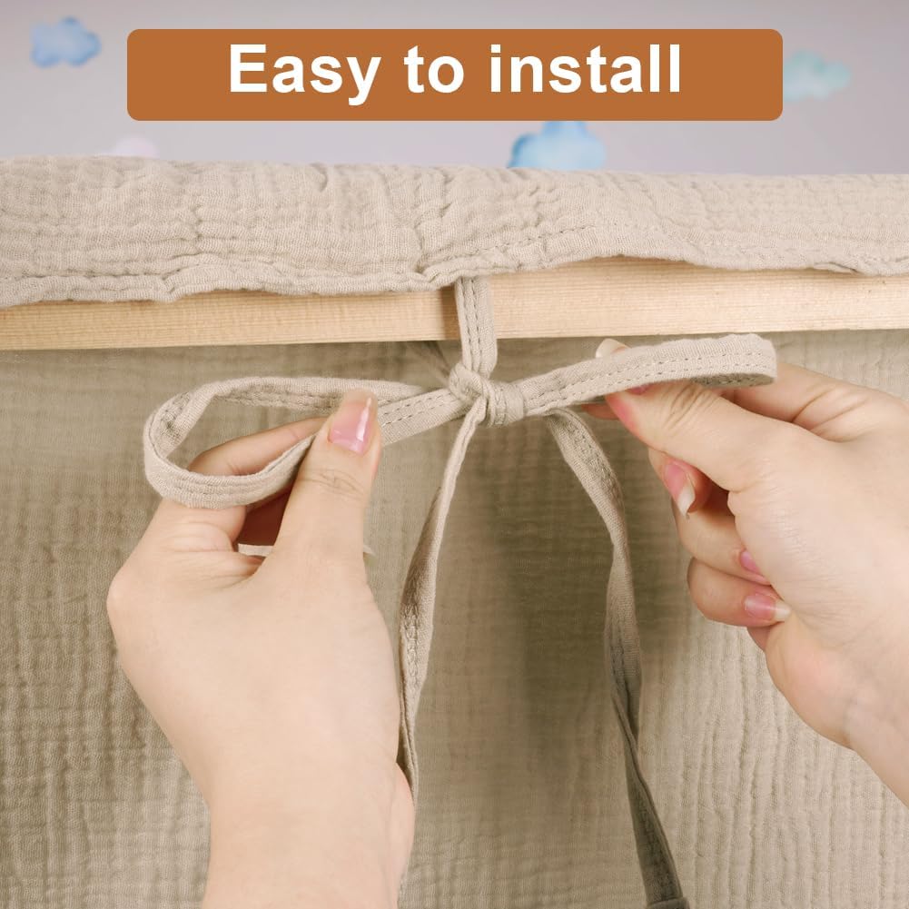 Thumbnail 2 de Children’s bed canopy 135 x 360cm cotton