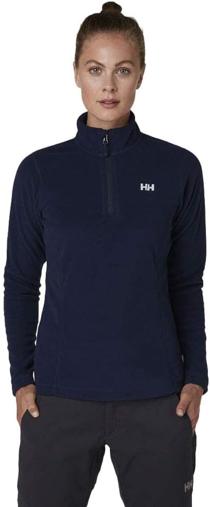 Detalle 2 de Helly Hansen Women's W Daybreaker 1/2 Zip Fleece – Navy, XL