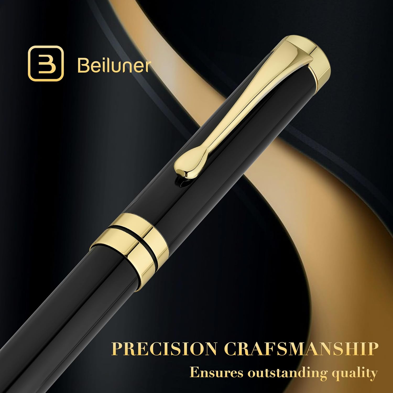 Detalle de BEILUNER Rollerball Pen Set with 0.5mm Refill
