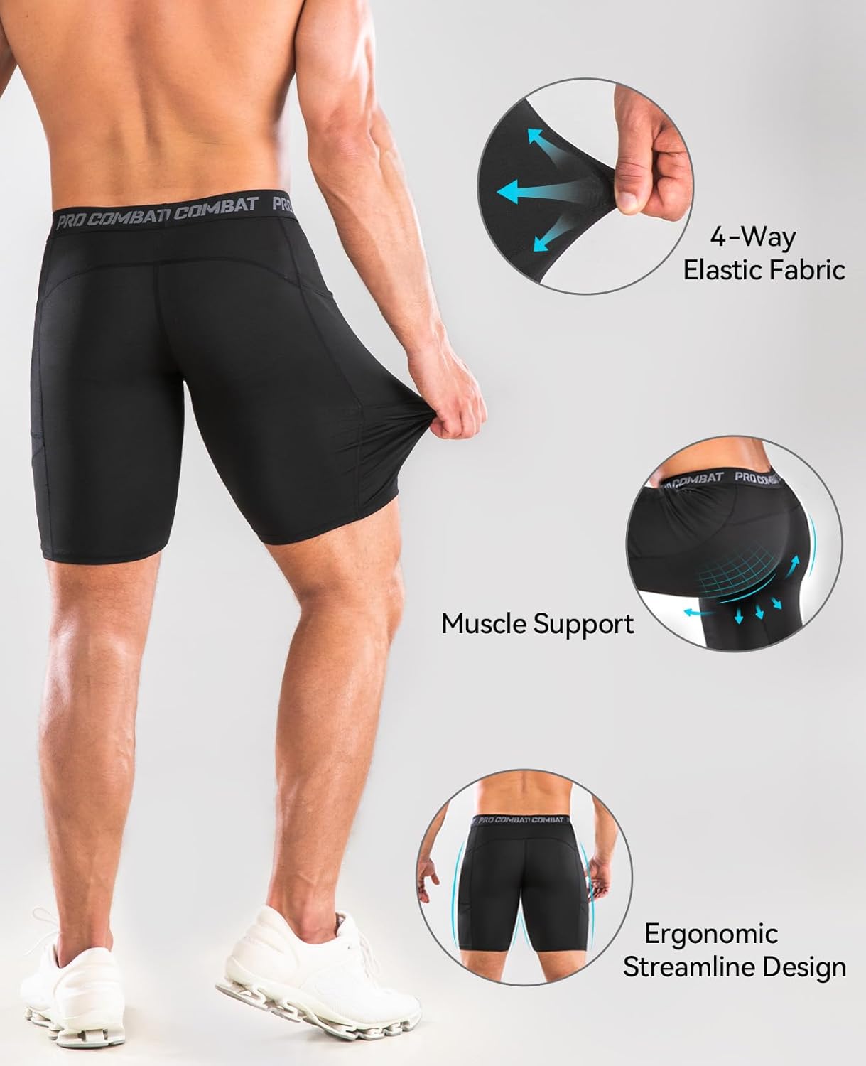 Thumbnail 3 de Niksa Compression Shorts Men