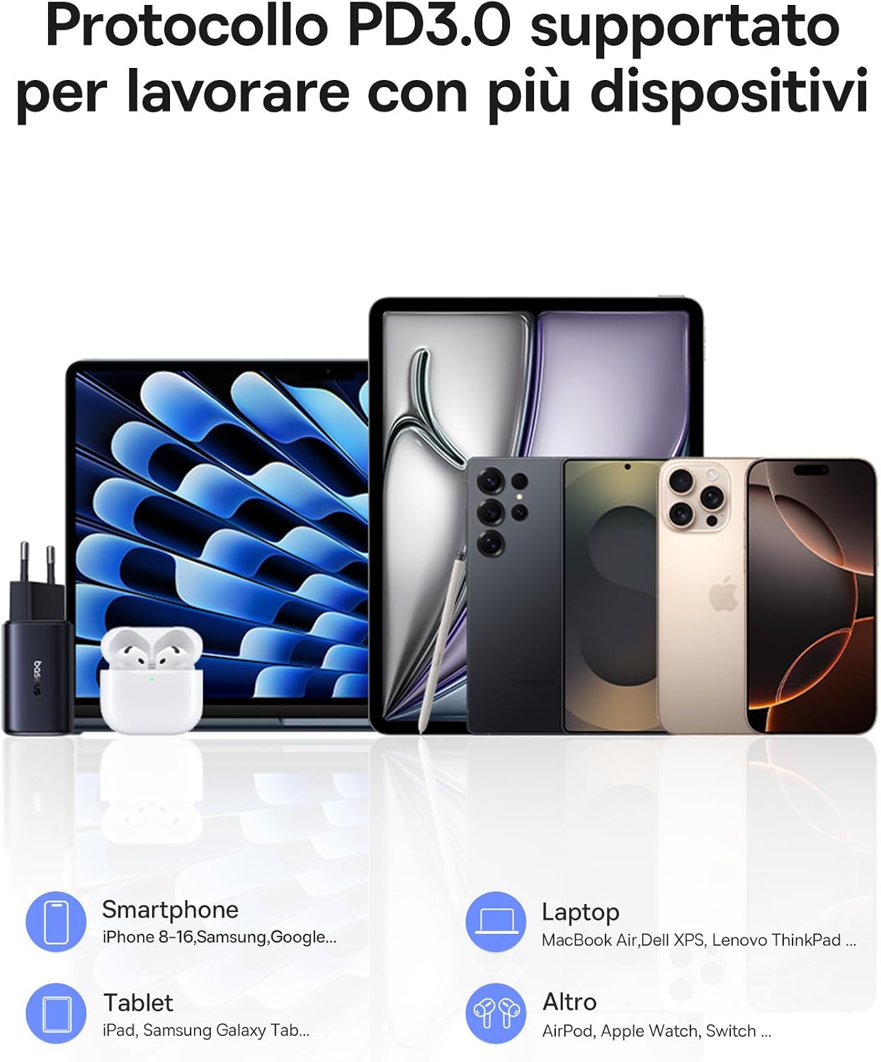 Thumbnail 6 de Baseus Picogo 67W caricatore USB-C