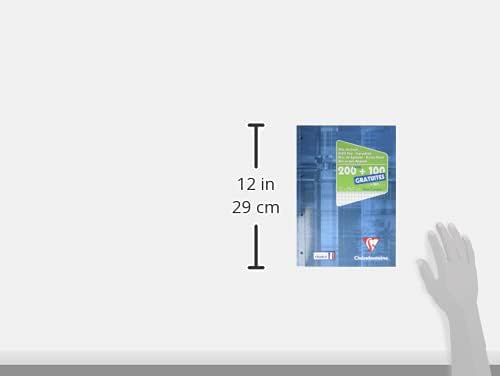 Thumbnail 5 de Clairefontaine 65816C kursblock A4, rutat, 150 ark, 90 g, blå
