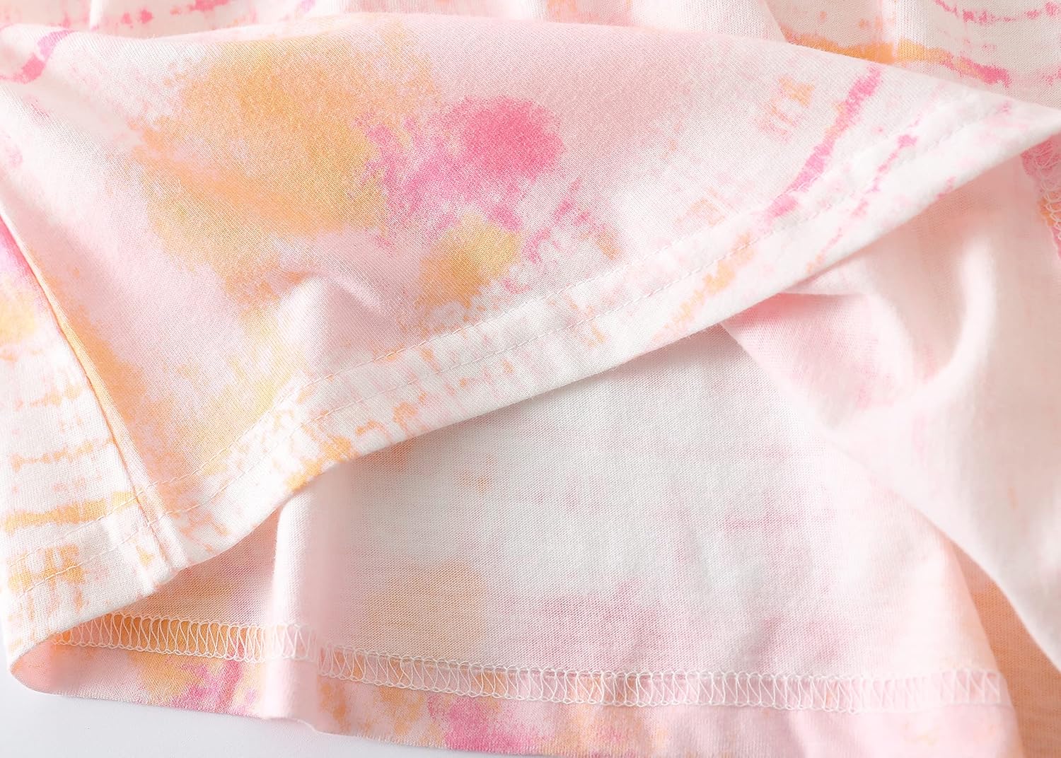 Thumbnail 3 de PNAEONG Women’s Tie-Dye Pajama Set with V-Neck Top and Capri Pants
