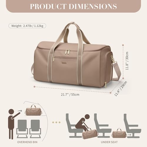 Thumbnail 6 de Sac de Voyage Convertible 2 en 1 GOLF SUPAGS – 48 L, Champagne