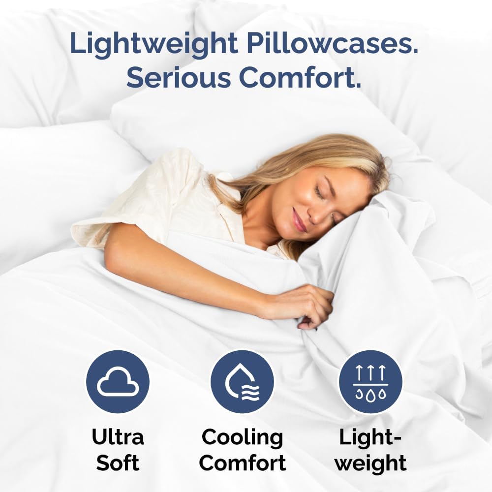 Thumbnail 2 de CGK Unlimited Body Pillowcases Set of 4 - 20x54 Long Body Pillow Cover