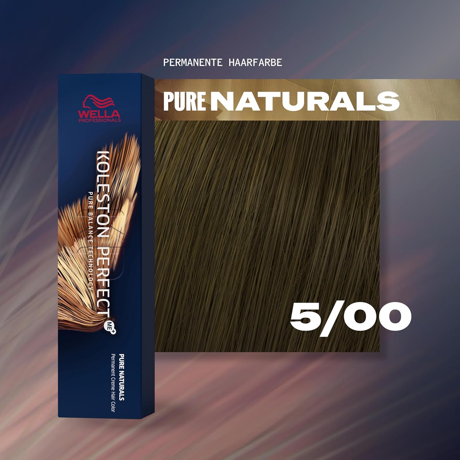Thumbnail 1 de Wella Professionals Koleston Perfect Pure Naturals 5/00 Hellbraun Natur Intensiv – permanente Haarfarbe, 60 ml