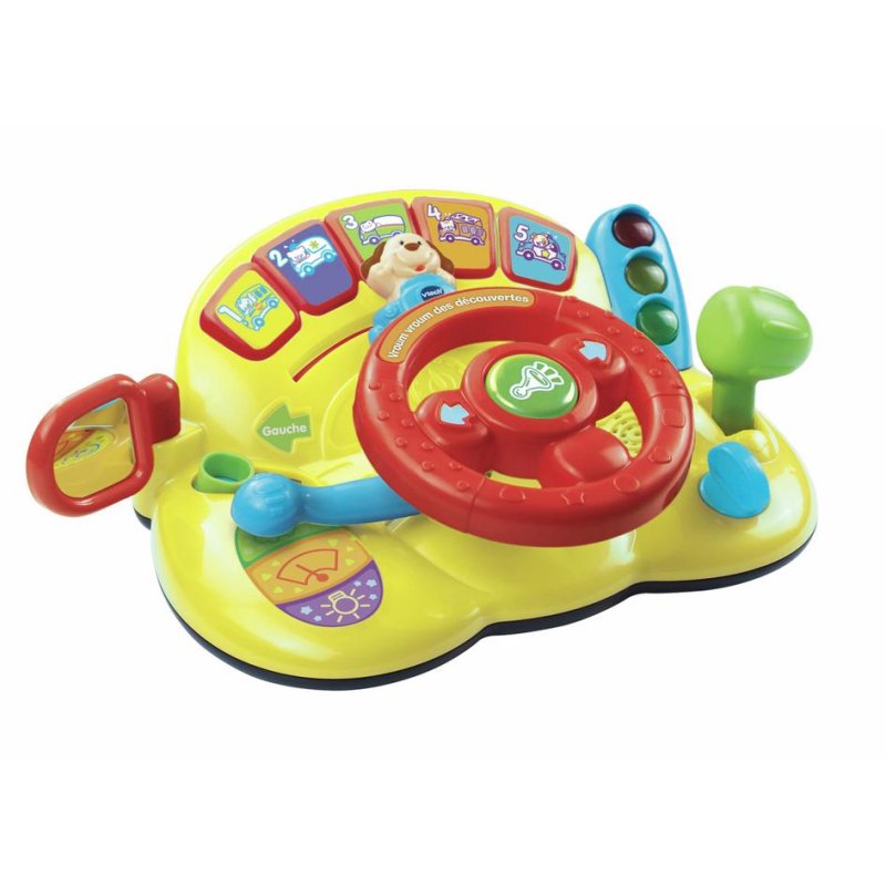 Detalle de Juguete Interactivo VTech Vroum Vroum de Descubrimientos con Luces y Sonidos