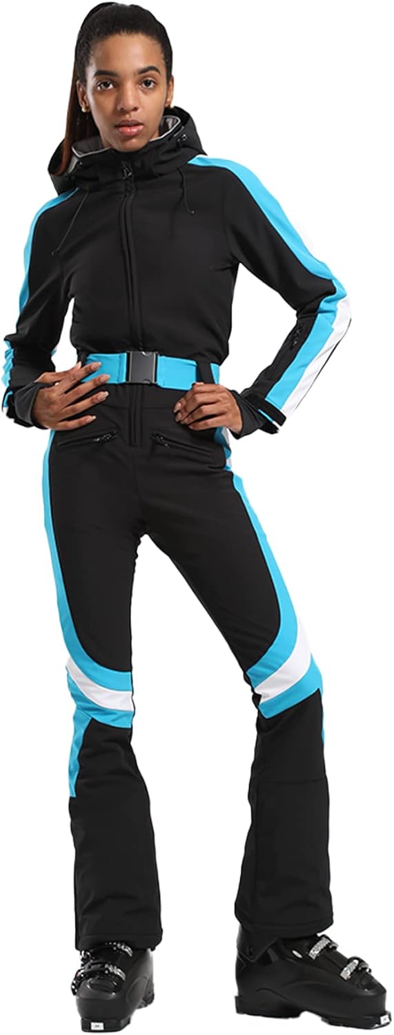 Thumbnail 1 de GSOU SNOW Ski Suit Women Waterproof Winter Jumpsuit
