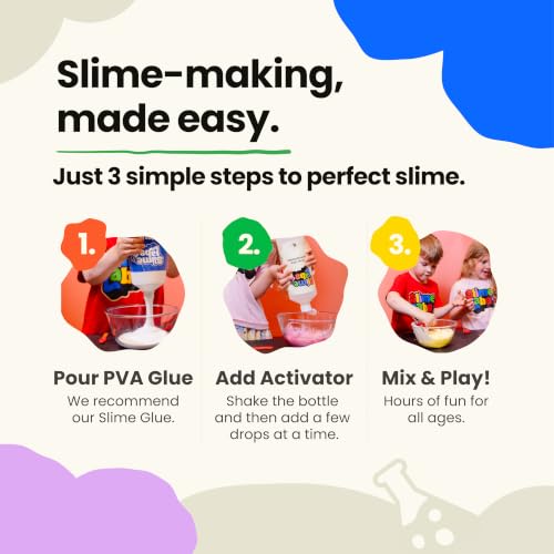 Detalle de Slime Labs All-In-One Slime Activator XLarge (1000ml) – UK Made, Non-Toxic