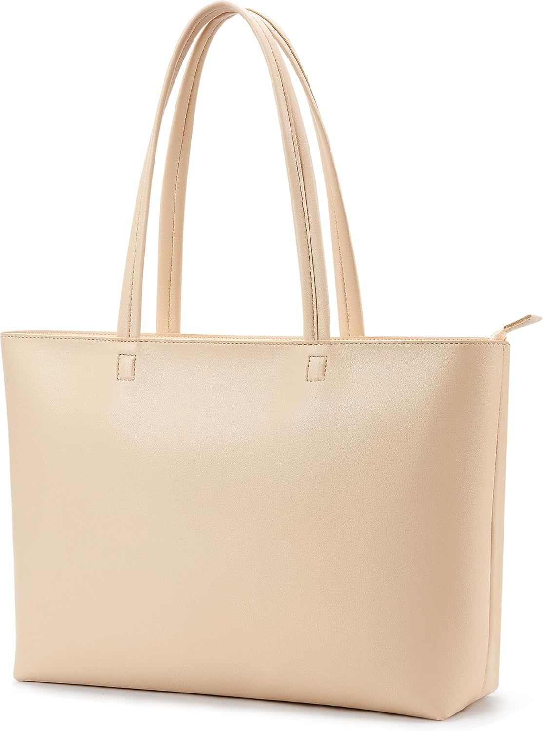 Detalle de KALIDI Tote Bag for Women: Large Shoulder Bag with Zipper, Waterproof PU