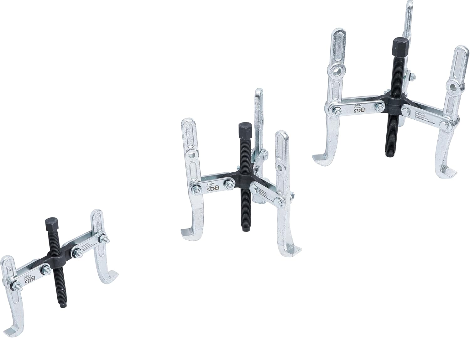 Detalle de BGS 6792 External/Internal Puller Set, Forged Steel, 3-Piece