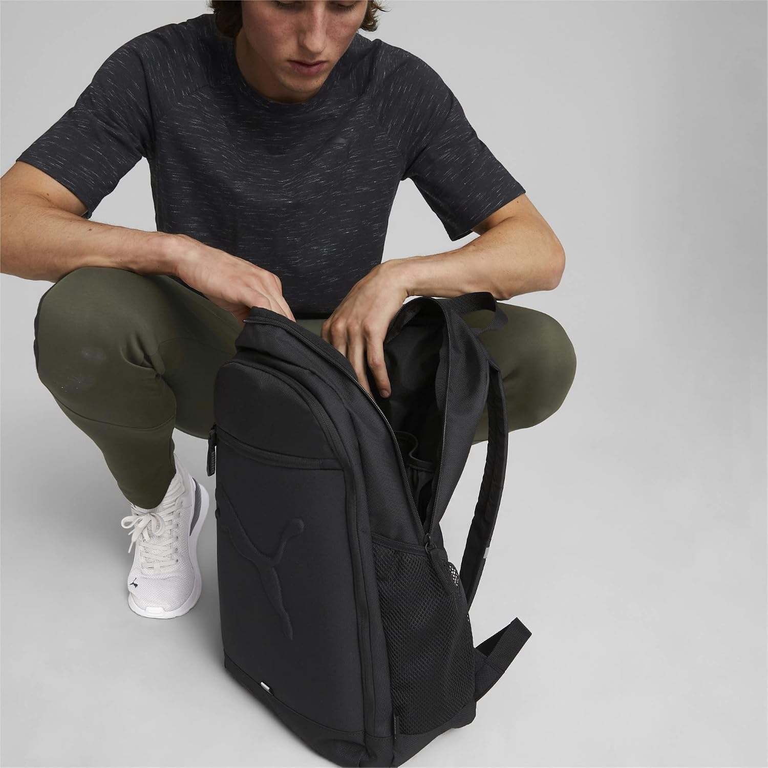 Thumbnail 1 de PUMA Buzz Backpack: Mochila unisex negra para uso diario y sportwear