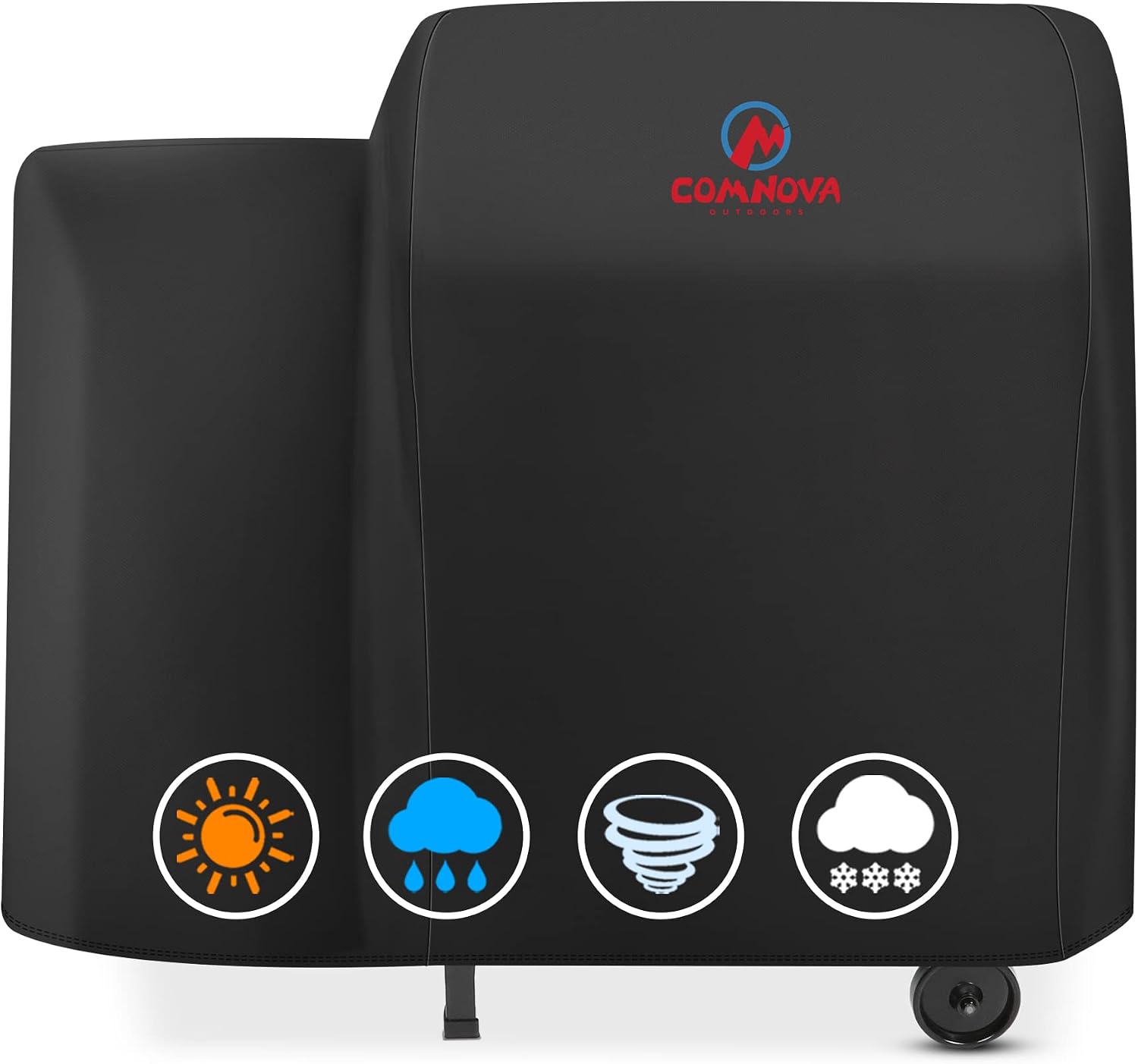 Detalle de M COMNOVA OUTDOORS COGC-TRG-20S-BLK Grill Cover, 600D Oxford, Waterproof