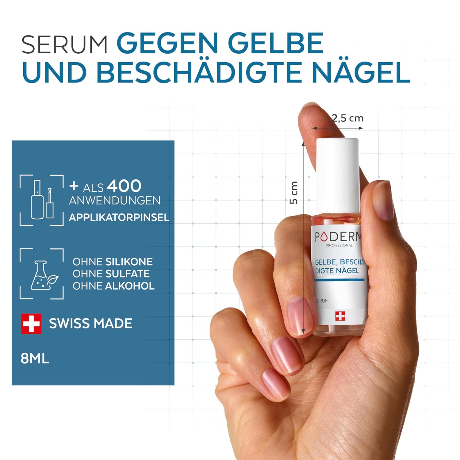 Thumbnail 5 de PODERM Pflegeserum Nägel 💅