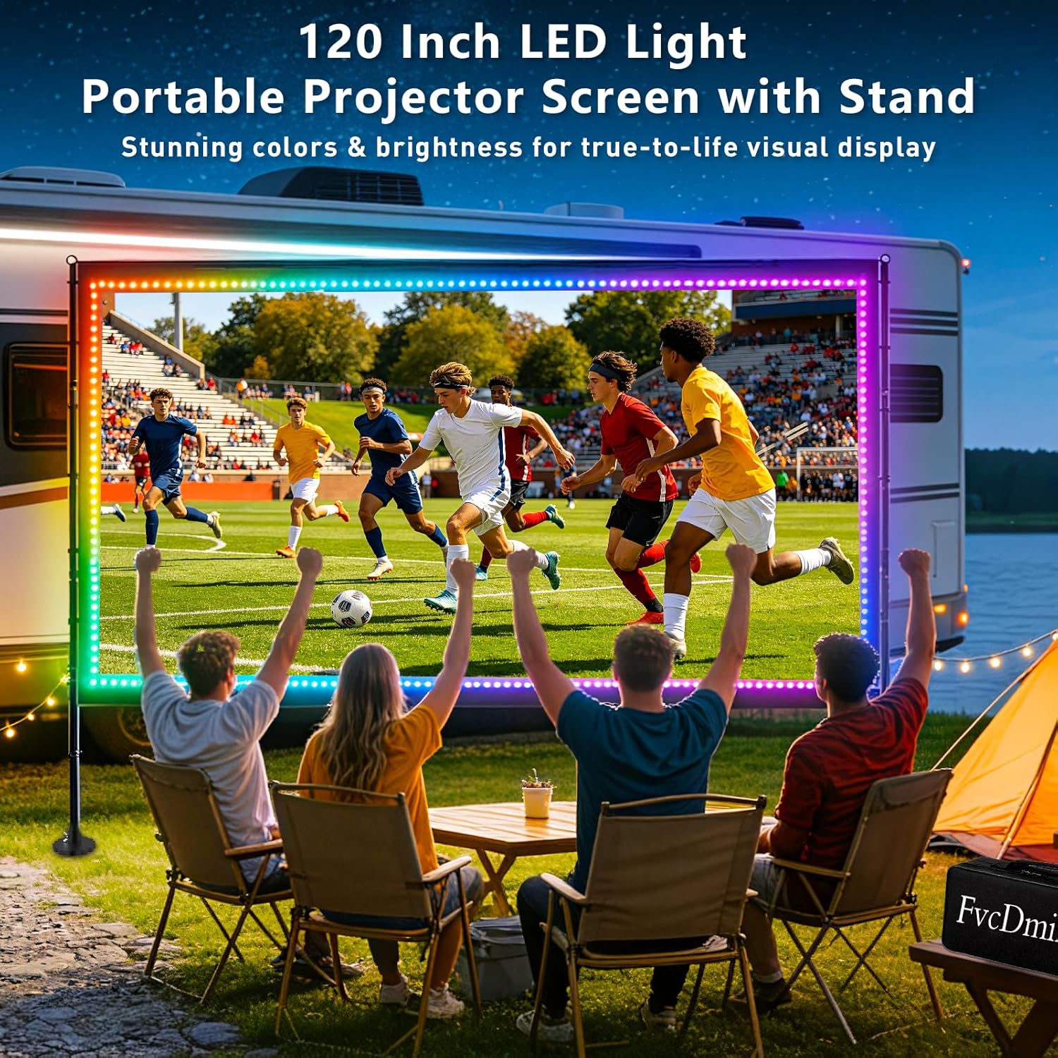 Thumbnail 4 de Outdoor Projector Screen, 120-inch