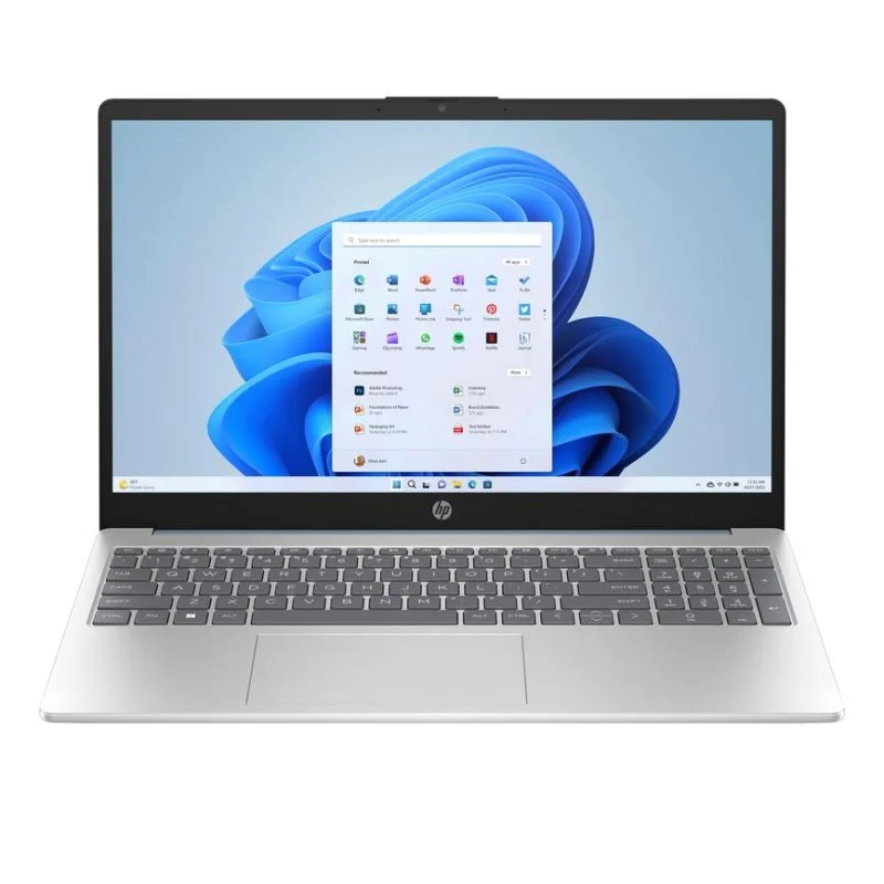 Detalle de Portátil HP 15-fd0331ns 15.6" i5-1334U, 8GB/512GB SSD, Iris Xe, Windows 11 Home