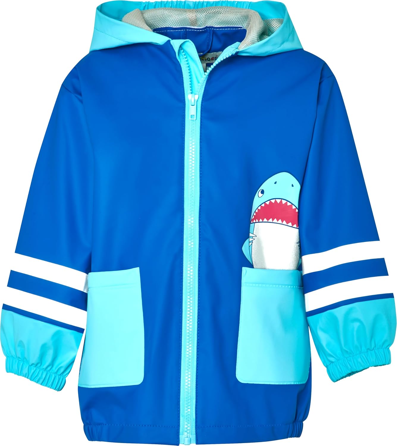 Detalle de Playshoes Unisex Kinder Regenjacke Outdoorjacke – zuverlässig bei jedem Wetter
