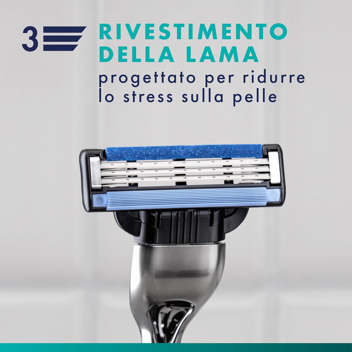 Detalle 2 de Gillette Mach3 6 lamette rasoio da uomo 🪒