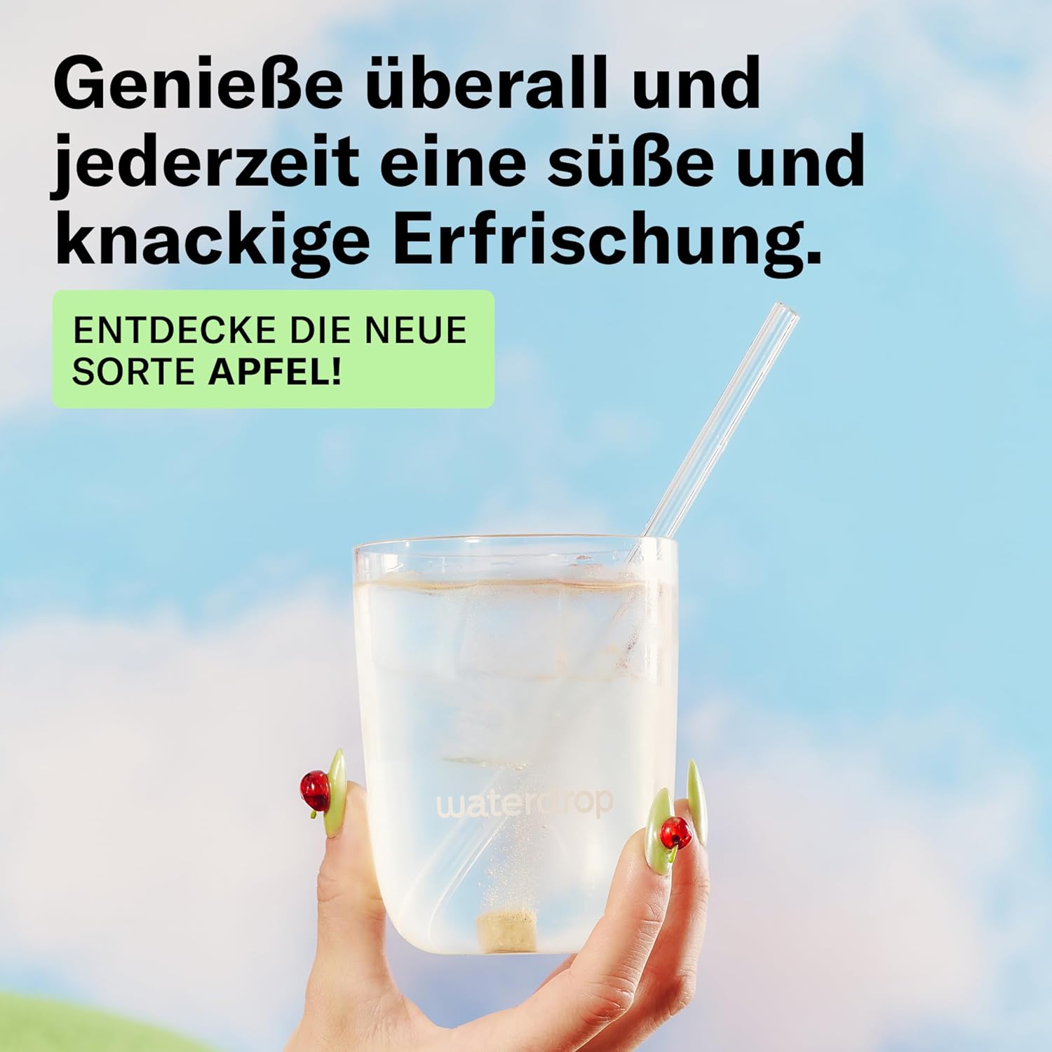 Thumbnail 5 de waterdrop Microdrink Apfel 36 Würfel 🍎