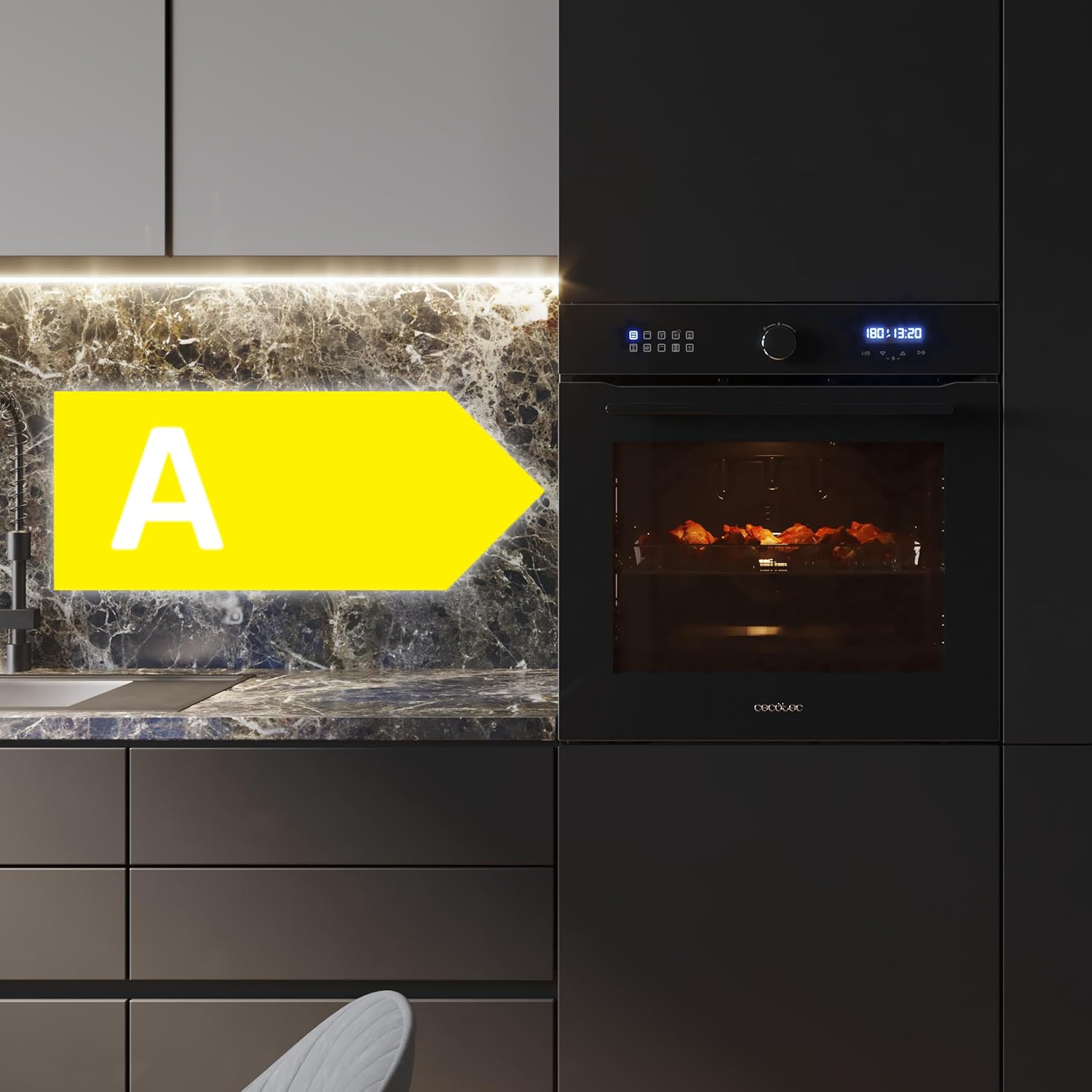 Thumbnail 7 de Cecotec Bolero Hexa AF316000 Horno Integrable 81L 11 Funciones