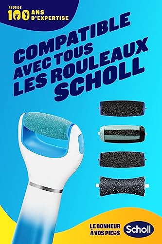 Thumbnail 5 de Scholl Velvet Smooth Express Pedi – Râpe électrique bleu avec cristaux de diamants, callosités et rouleaux interchangeables
