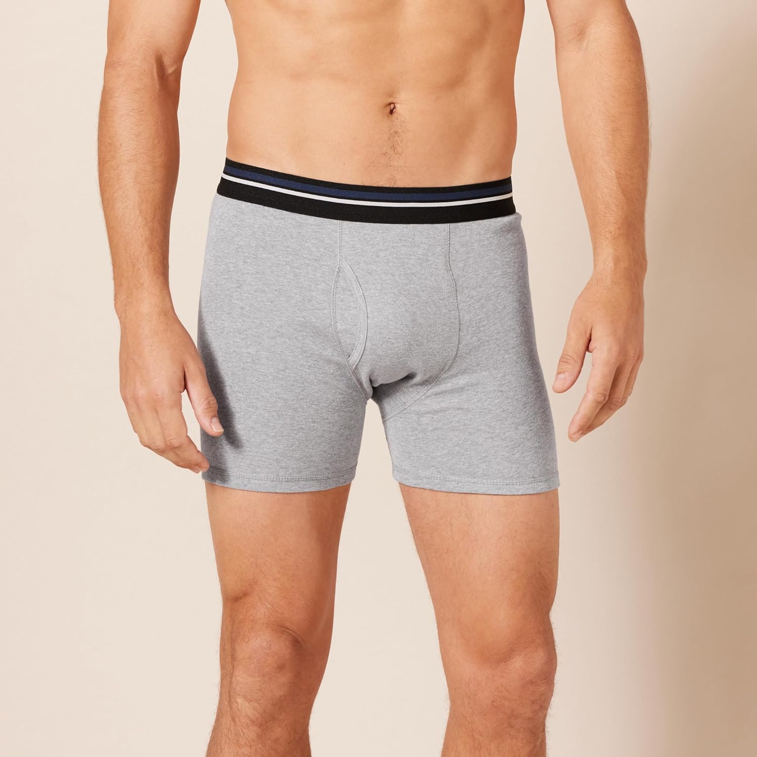Thumbnail 3 de Amazon Essentials Herren-Boxershorts aus Baumwolle (ohne Etikett) – bequem mit kurzem, enganliegendem Schnitt