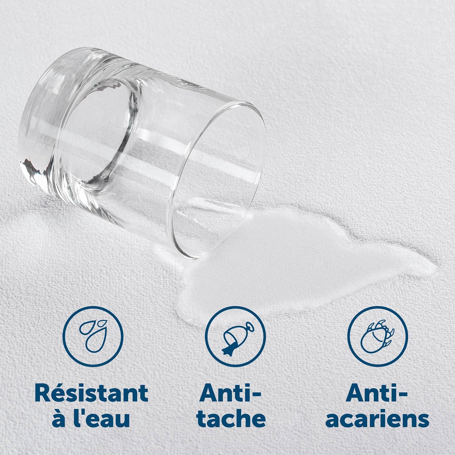 Detalle de Blumtal Housse de Coussin de lit Impermeable – Taie 40x60, anti-acariens, certifiée OEKO-TEX, 2 pièces