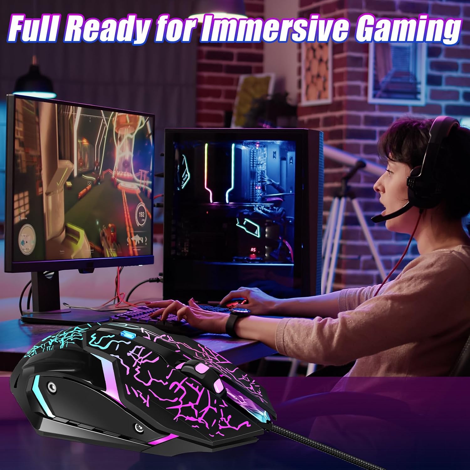 Thumbnail 6 de LuLabboard Gaming Mouse 3600 DPI