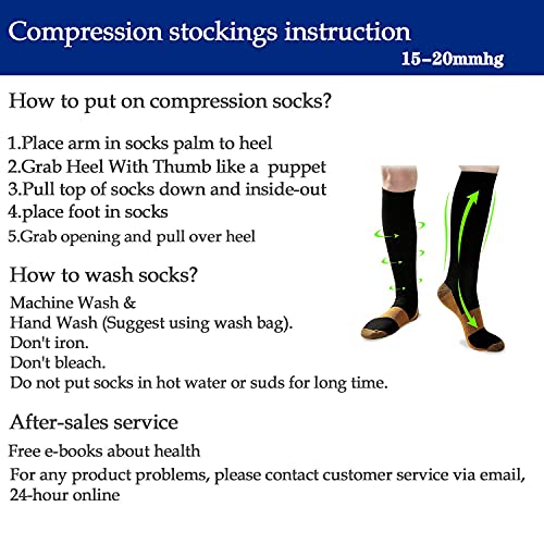 Thumbnail 4 de Sooverki Graduated Copper Compression Socks 15-20mmHg