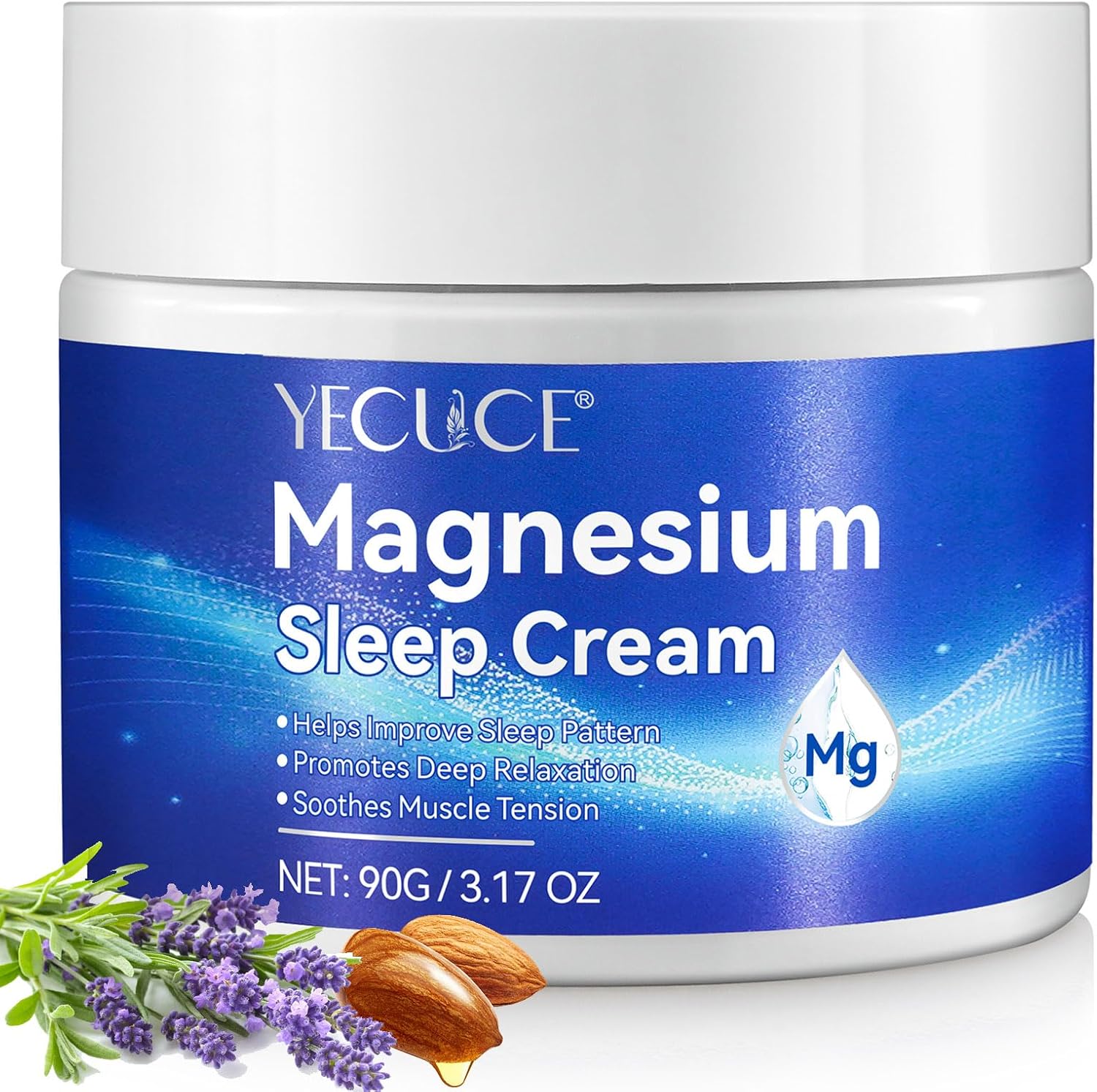 Detalle de MYOWNER MC-02 Magnesium Creme, magnesiumkräm med magnesiumklorid och lavendel