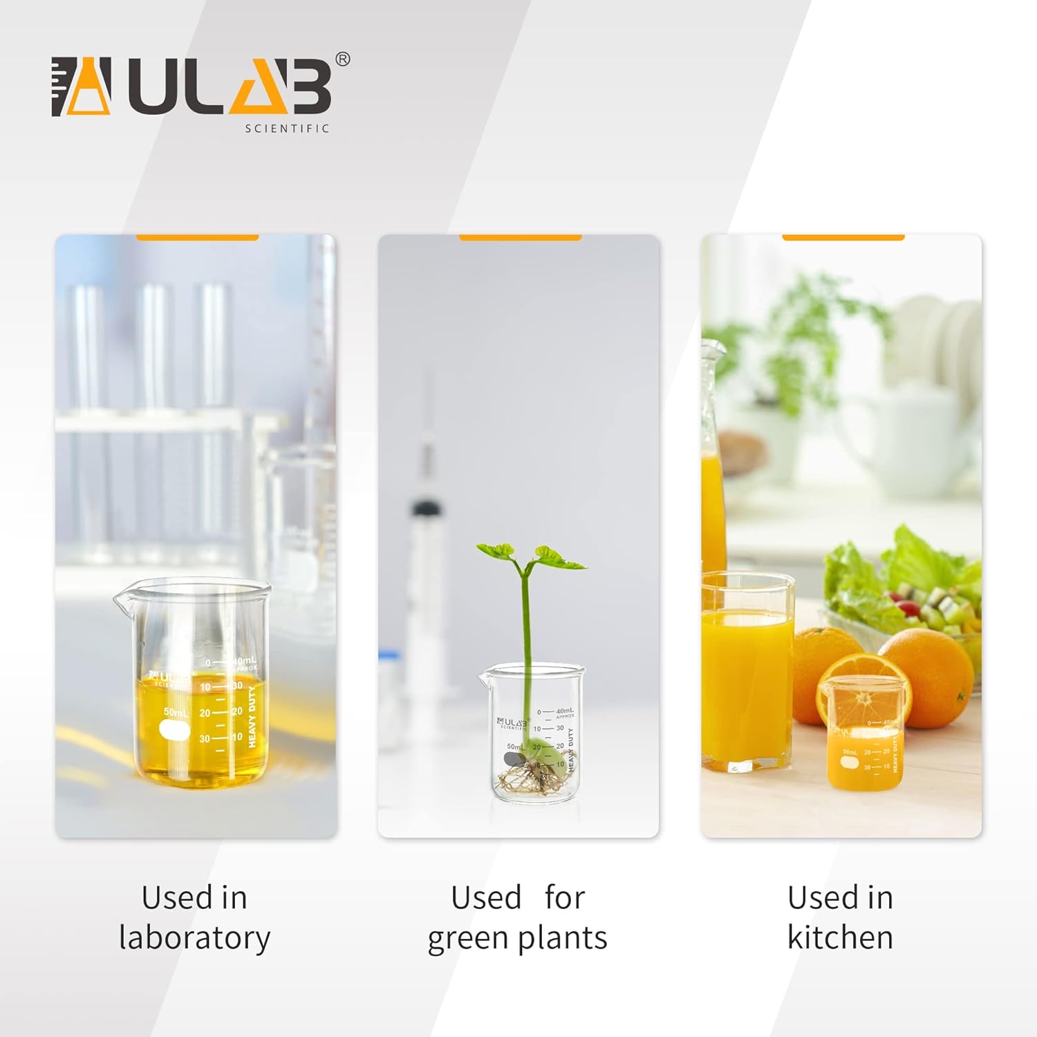 Thumbnail 4 de ULAB Glasbecher Hochleistungs 50 ml 5er Set