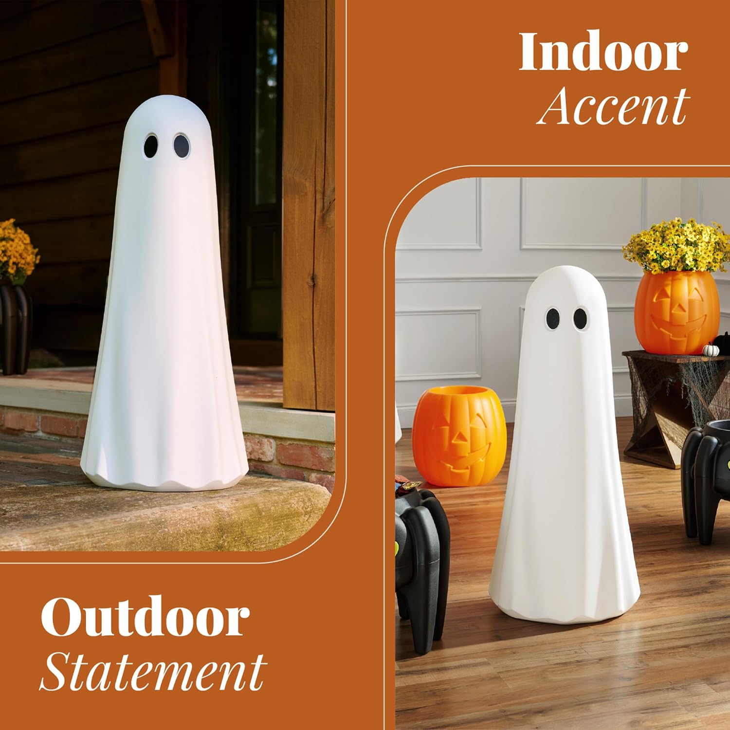 Thumbnail 4 de Step2 564002 Boo Buddy Halloween Ghost Statues, 2-Pack, 40-Inch