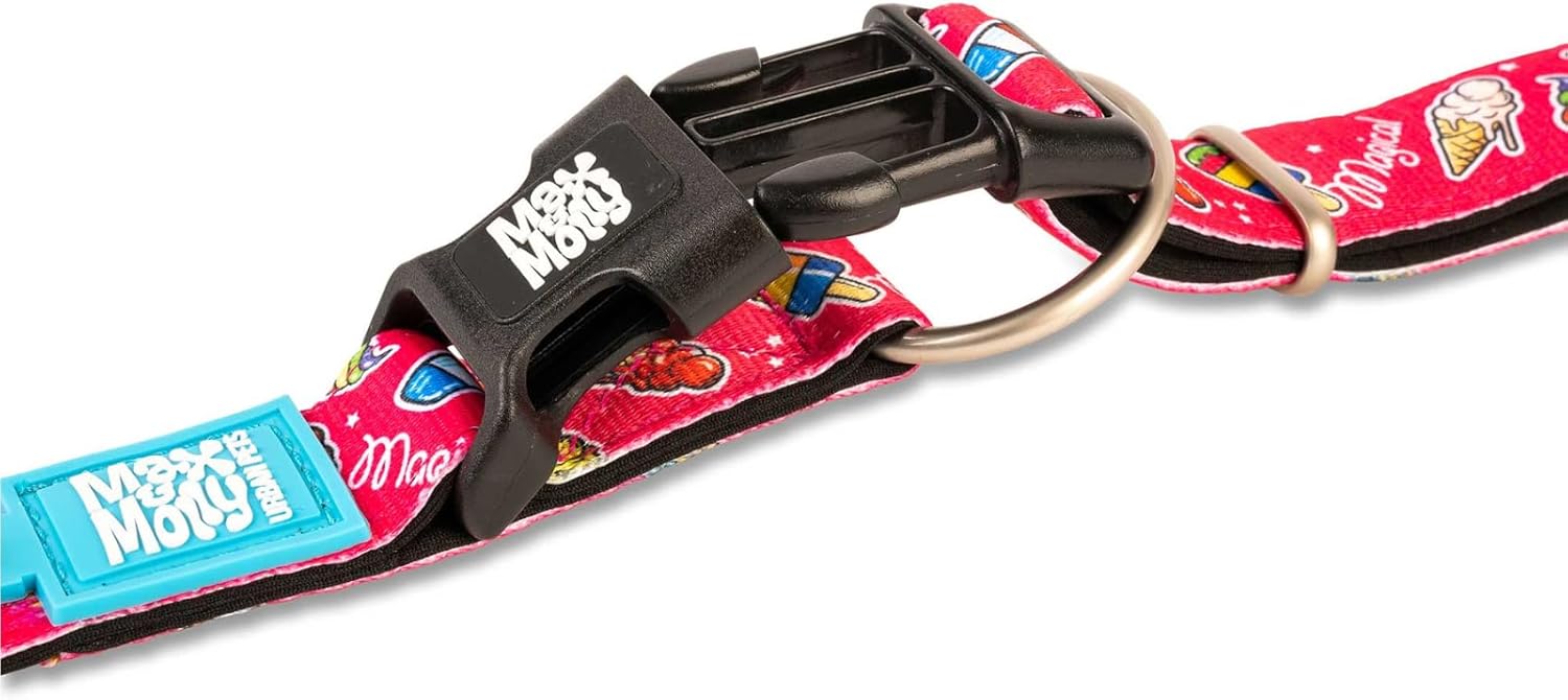 Detalle de Max & Molly Gotcha! Smart ID Hundehalsband Magical (mit QR-Code), M