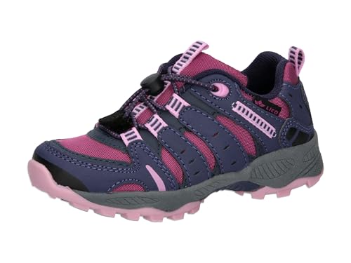 Detalle de Lico Fremont: Scarpe da Trekking Unisex per Bambini e Ragazzi, Bordeaux Viola Rosa (38 EU)