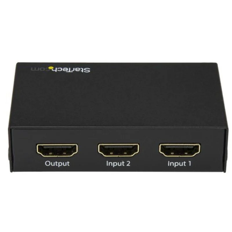 Detalle de Startech Switch Conmutador HDMI 4K 60Hz, 2 puertos
