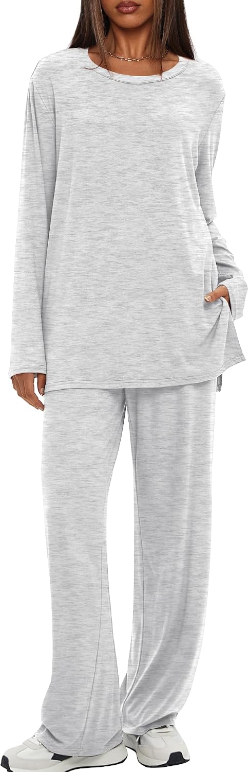 Detalle de Darong 2-Piece Lounge Set 2 Piece Wide Leg