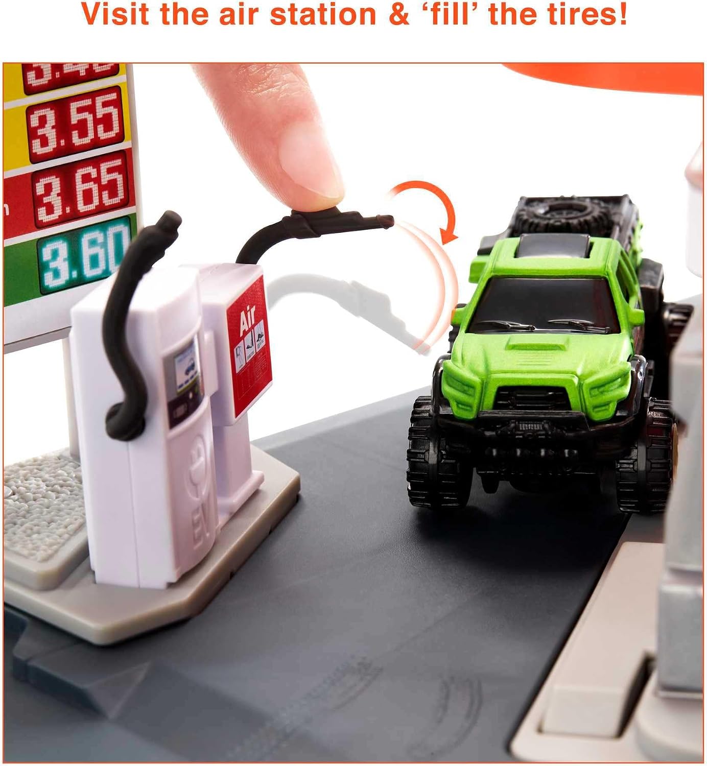 Detalle 1 de Matchbox Action Drivers Fuel Station playset