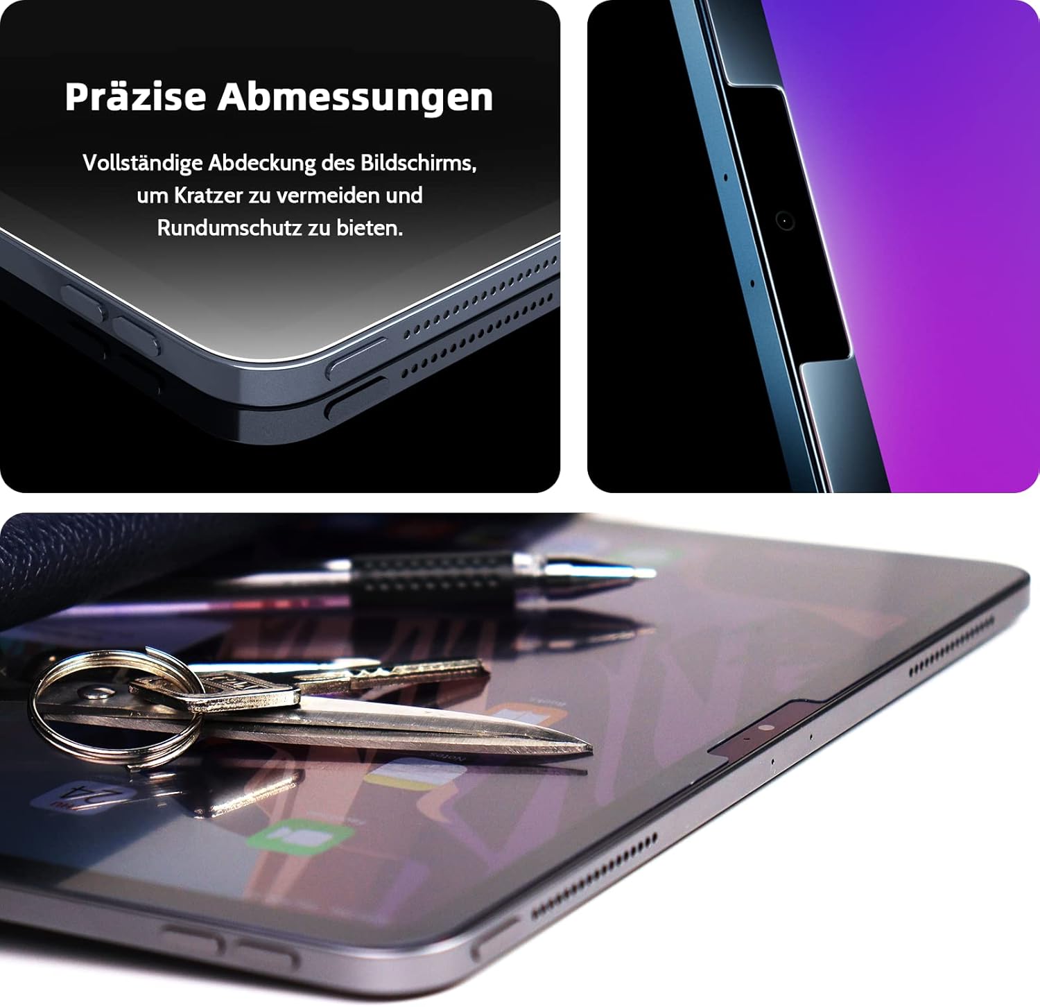 Thumbnail 6 de Protescreen 3 Stück Papierfolie Displayschutz für iPad 7./8./9. Generation (10,2 Zoll, matt)