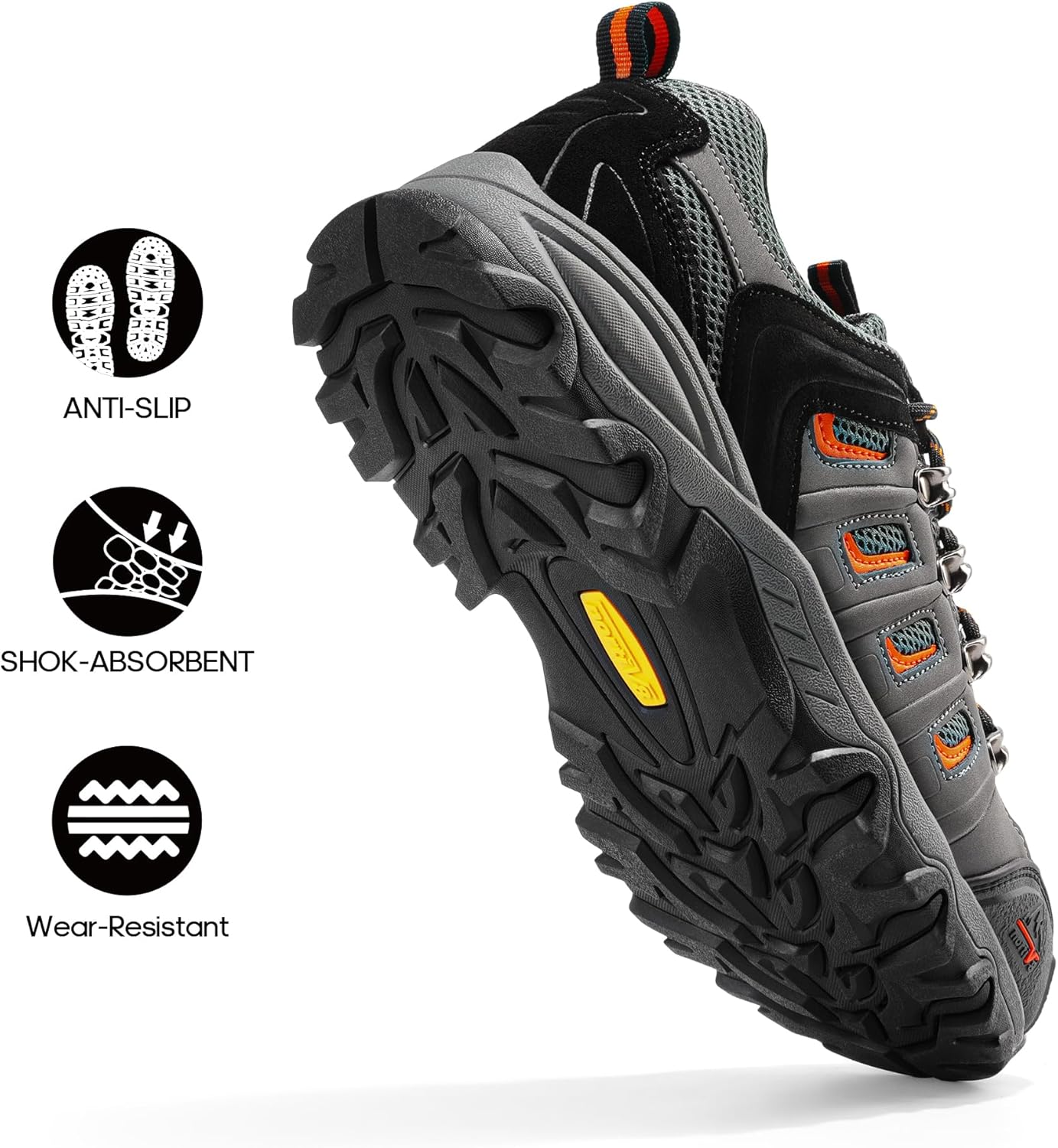 Thumbnail 2 de NORTIV 8 Chaussures de Randonnée pour Hommes – Imperméables et Respirantes, Quest-1