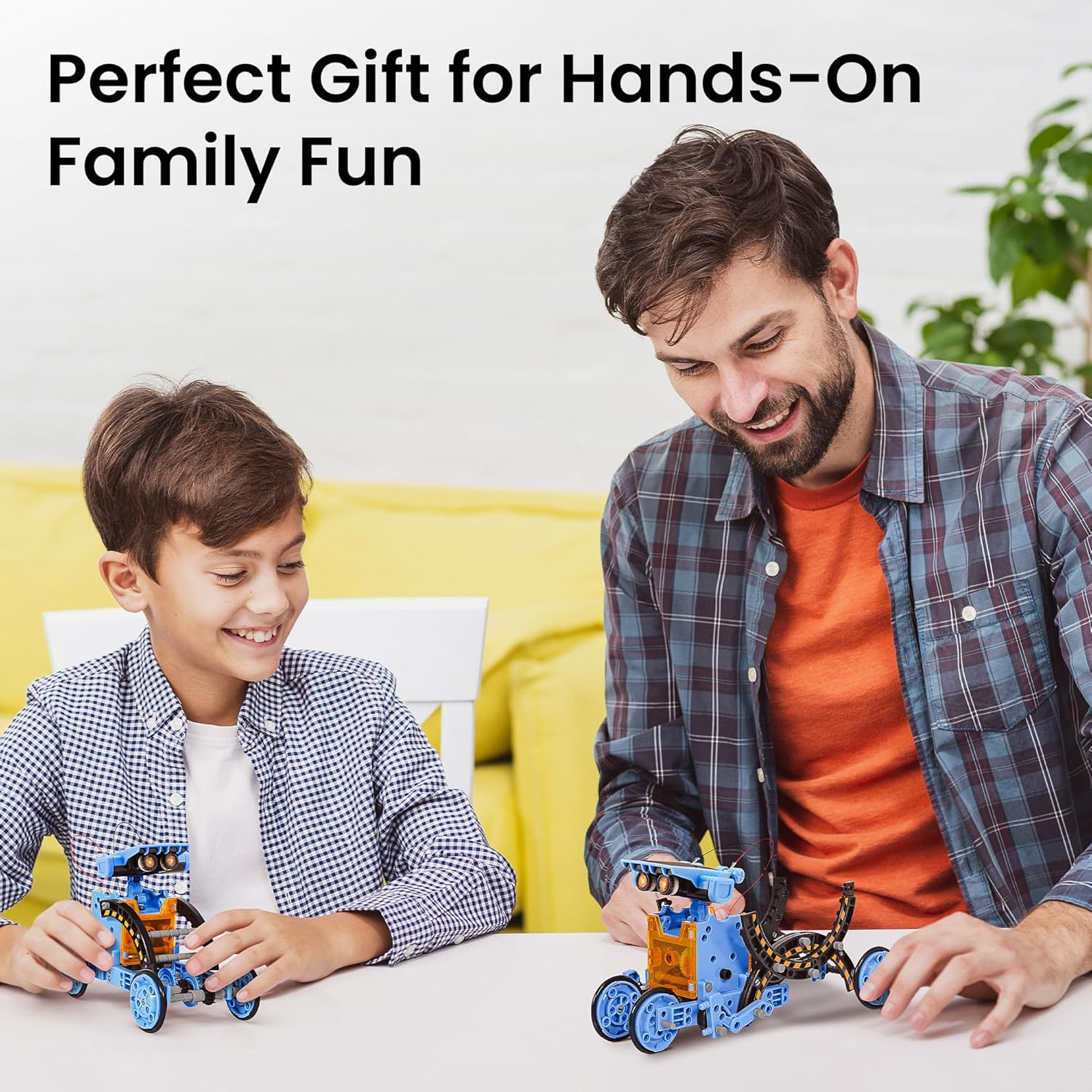 Detalle 2 de Sillbird 12-in-1 Solar Building Robot Kit — STEM DIY for 8–13 Year Olds