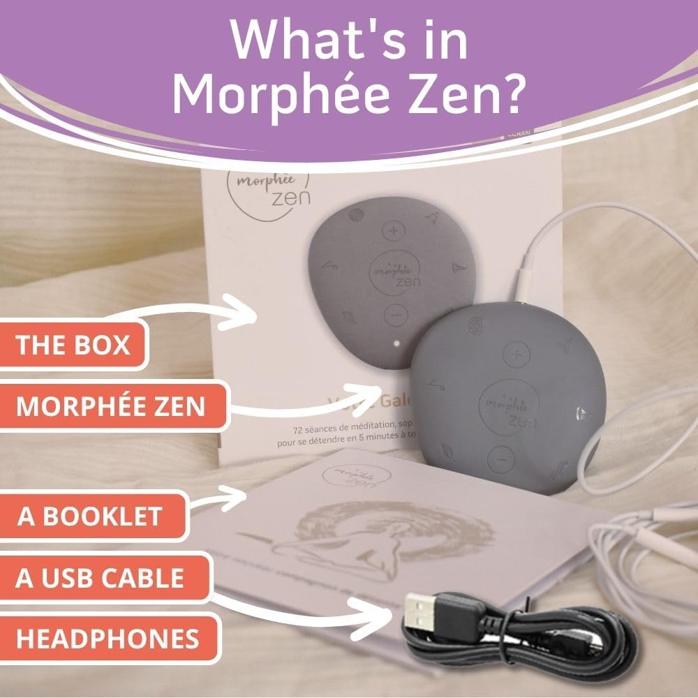 Thumbnail 4 de Morphée Zen – przenośne urządzenie do medytacji bez ekranu, 72 sesje audio