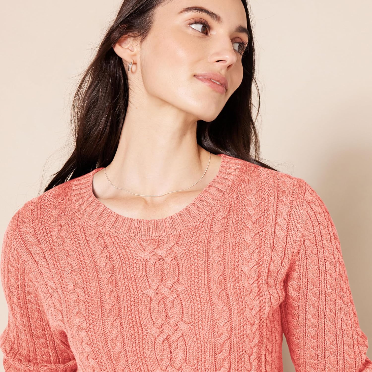 Detalle de Amazon Essentials Pullover Fisherman Rundhalsausschnitt