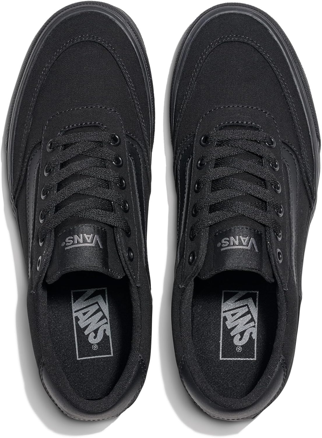 Thumbnail 4 de Vans Brooklyn Herren-Turnschuhe aus Wildleder in Black/Asphalt